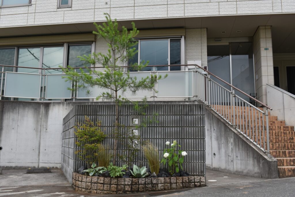 庭づくり 全体の植栽