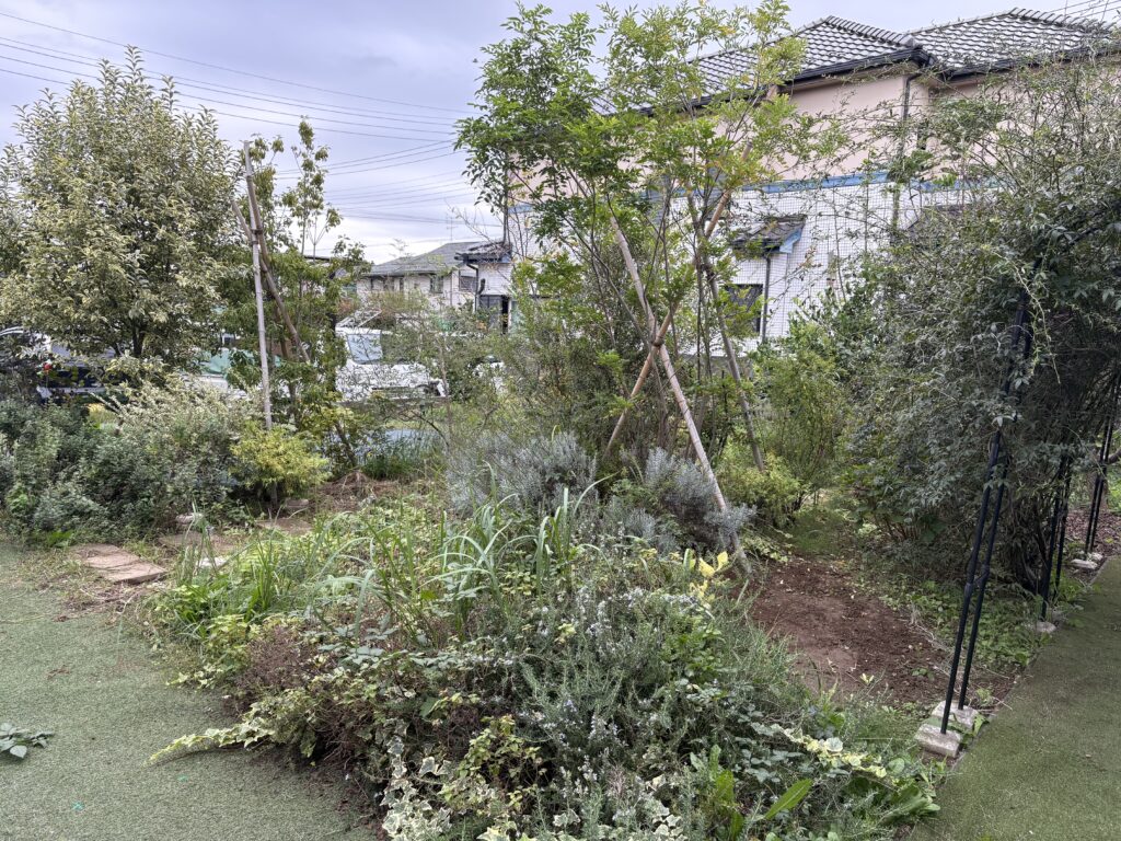 園芸の庭 施工前