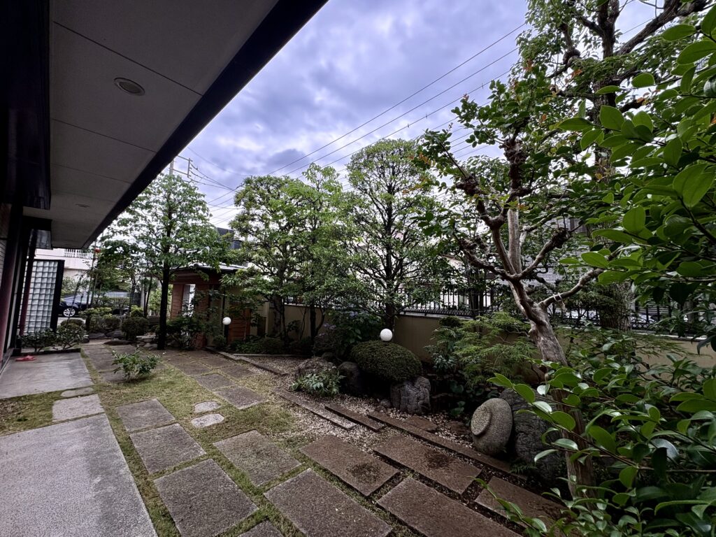 定期管理 和の雑木の庭2